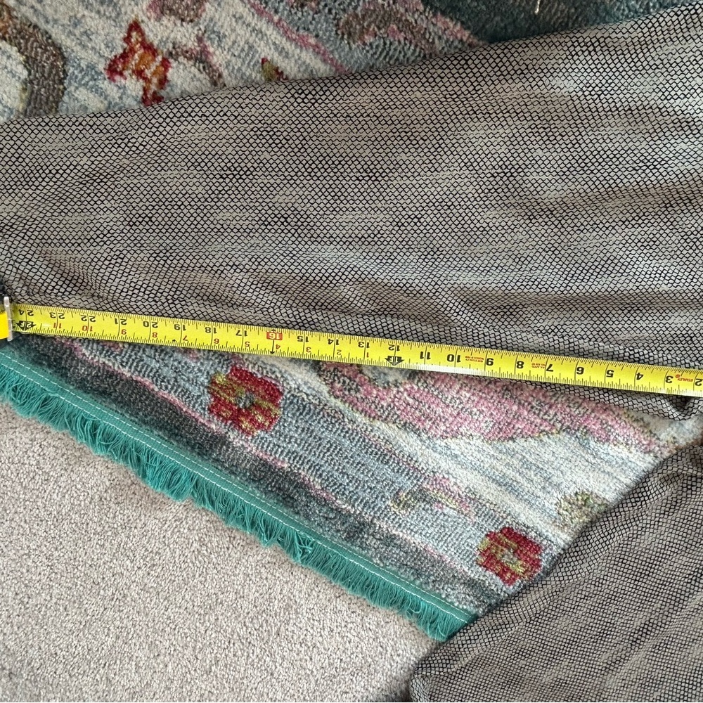 Eileen Fisher 100% silk crepe georgette pants. 1X - Picture 10 of 11